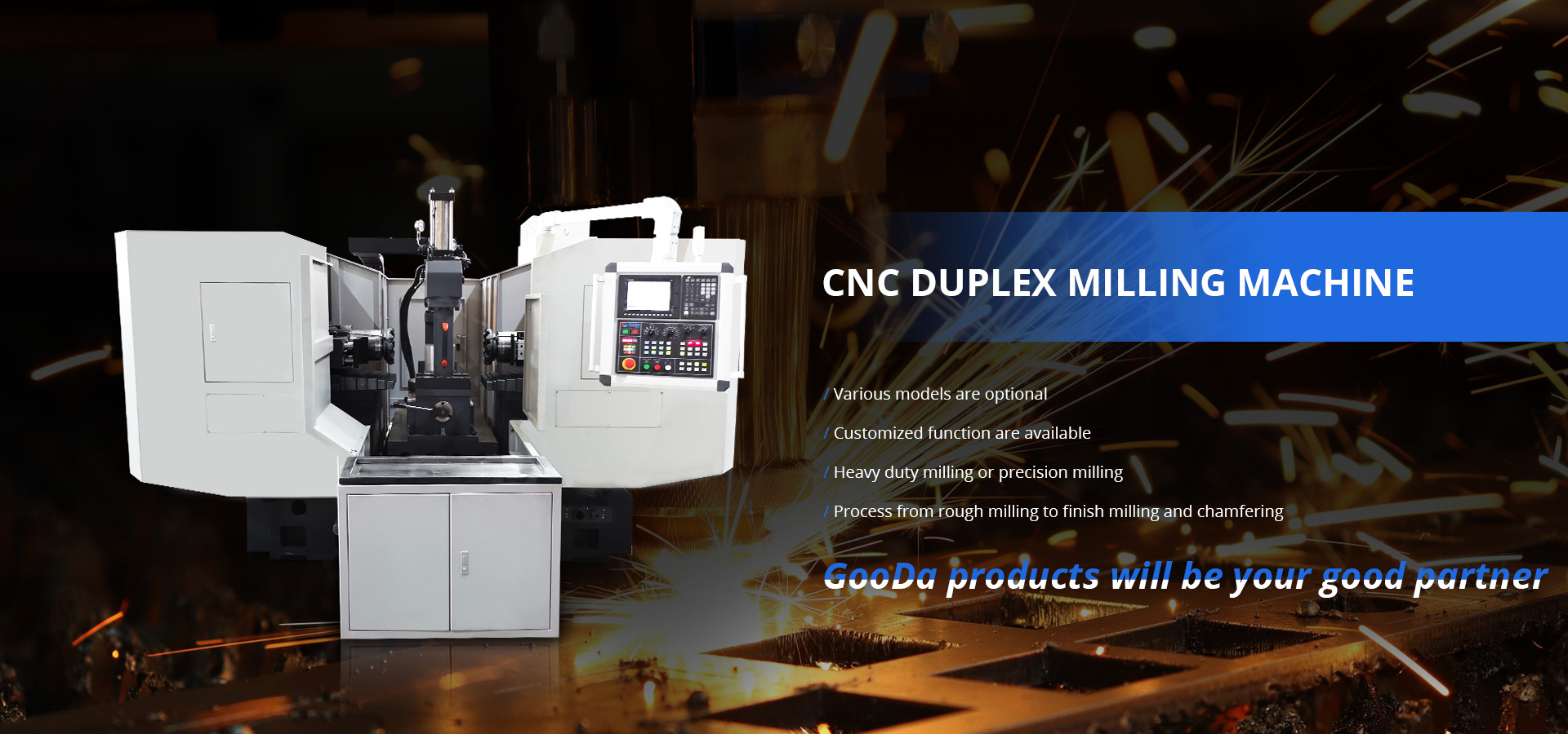 CNC double-sided milling machines